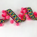 Pompon Borte - Ibiza - neon pink